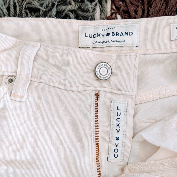Lucky Brand Ava Skinny Ankle Corduroy Pants - Picture 2 of 5